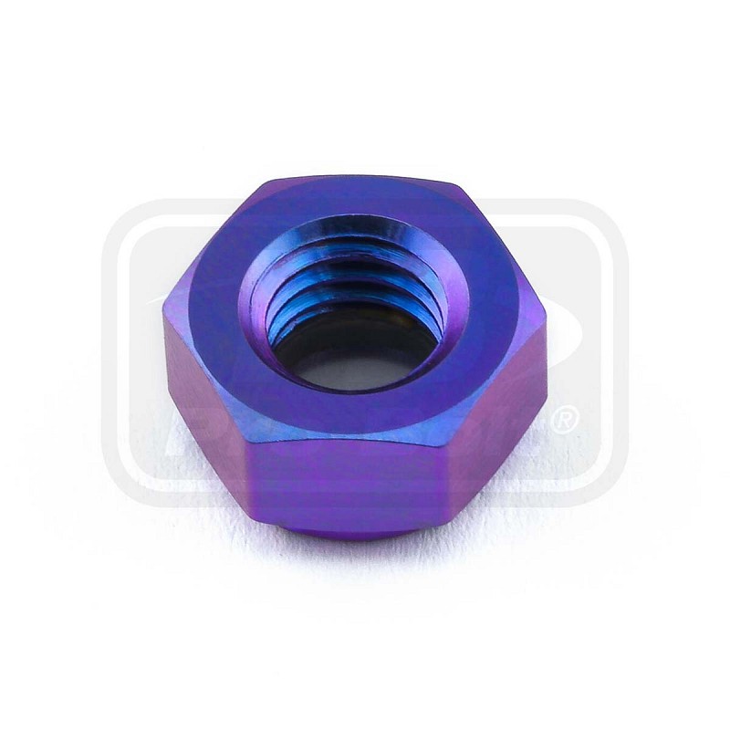 ΠΑΞΙΜΑΔΙΑ TITANIOY PRO-BOLT (TINYN8P) Titanium Nylon Nut M8x(1.25mm) Purple Haze