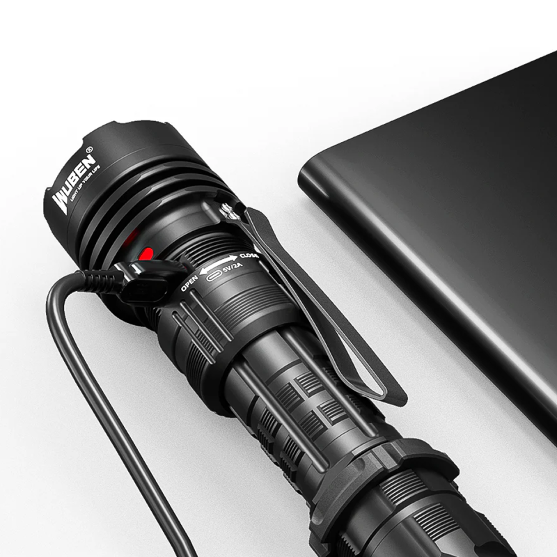 Φακός WUBEN T1 Black