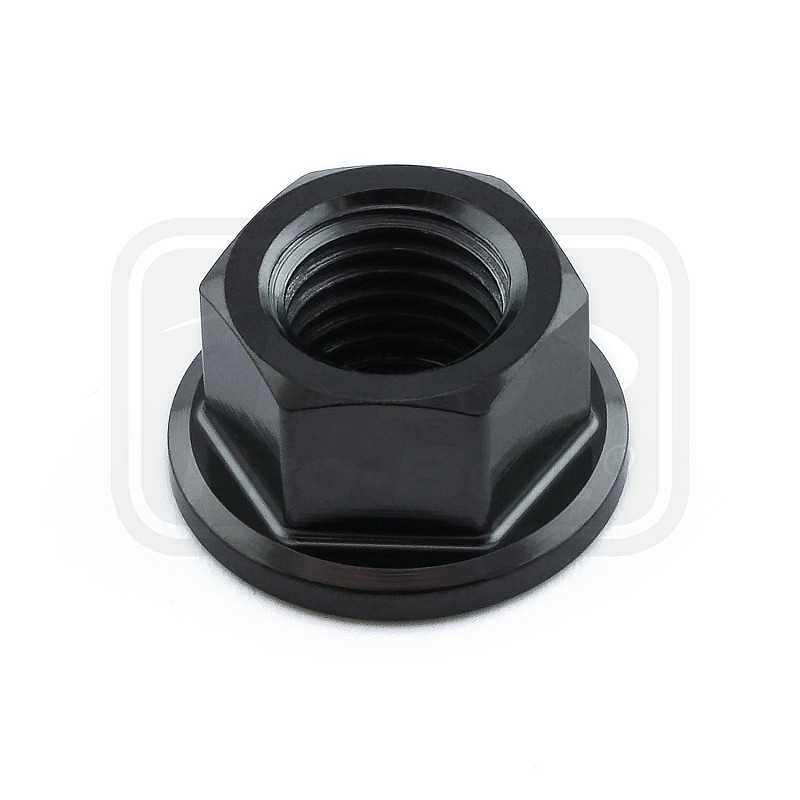 PRO-BOLT Titanium Sprocket Nut M10x(1.25mm) Black