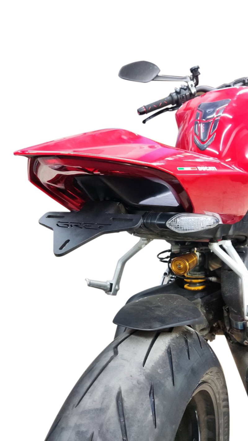 Αναδιπλούμενη – Σπαστή Βάση πινακίδας Ducati Panigale v4 2020-2023