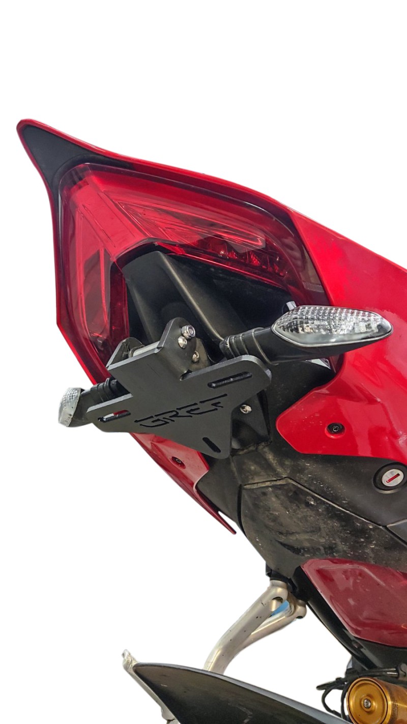 Αναδιπλούμενη – Σπαστή Βάση πινακίδας Ducati Panigale v4 2020-2023