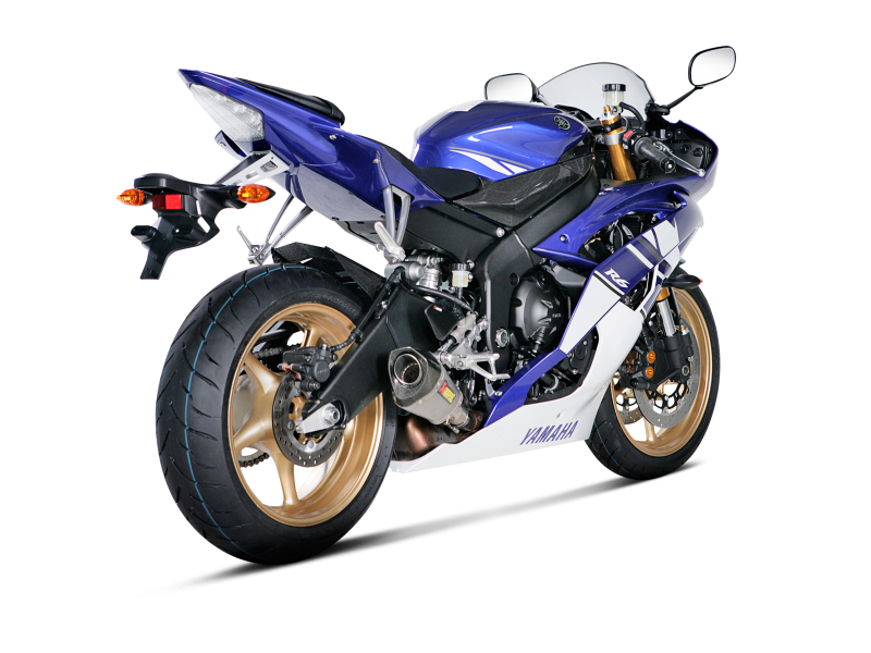 Τελικό street legal Conical τιτανίου (10-16)   YZF R6 06-21