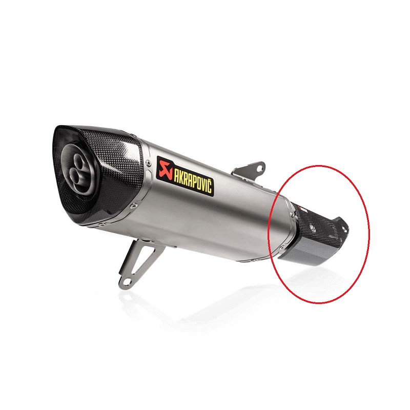 Optional Heat shield (Carbon)  X-Max 300 21-23/Tricity 300 21-23
