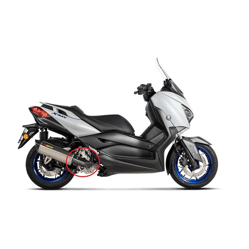 Optional Heat shield (Carbon)  X-Max 300 21-23/Tricity 300 21-23