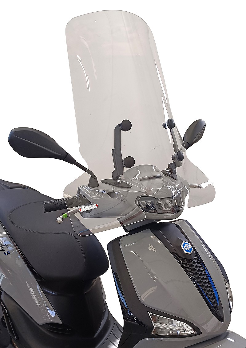 FABBRI Ανεμοθώρακας-Ζελατίνα PIAGGIO-GILERA LIBERTY S 50-125-150 (2025) TOP ALTO (3650/A)