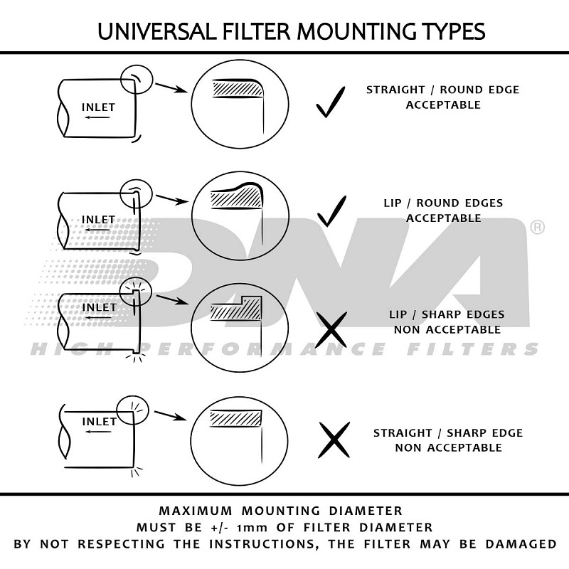 DNA UNIVERSAL OVAL FILTER ID62mm-SET_LEATHER-GREY