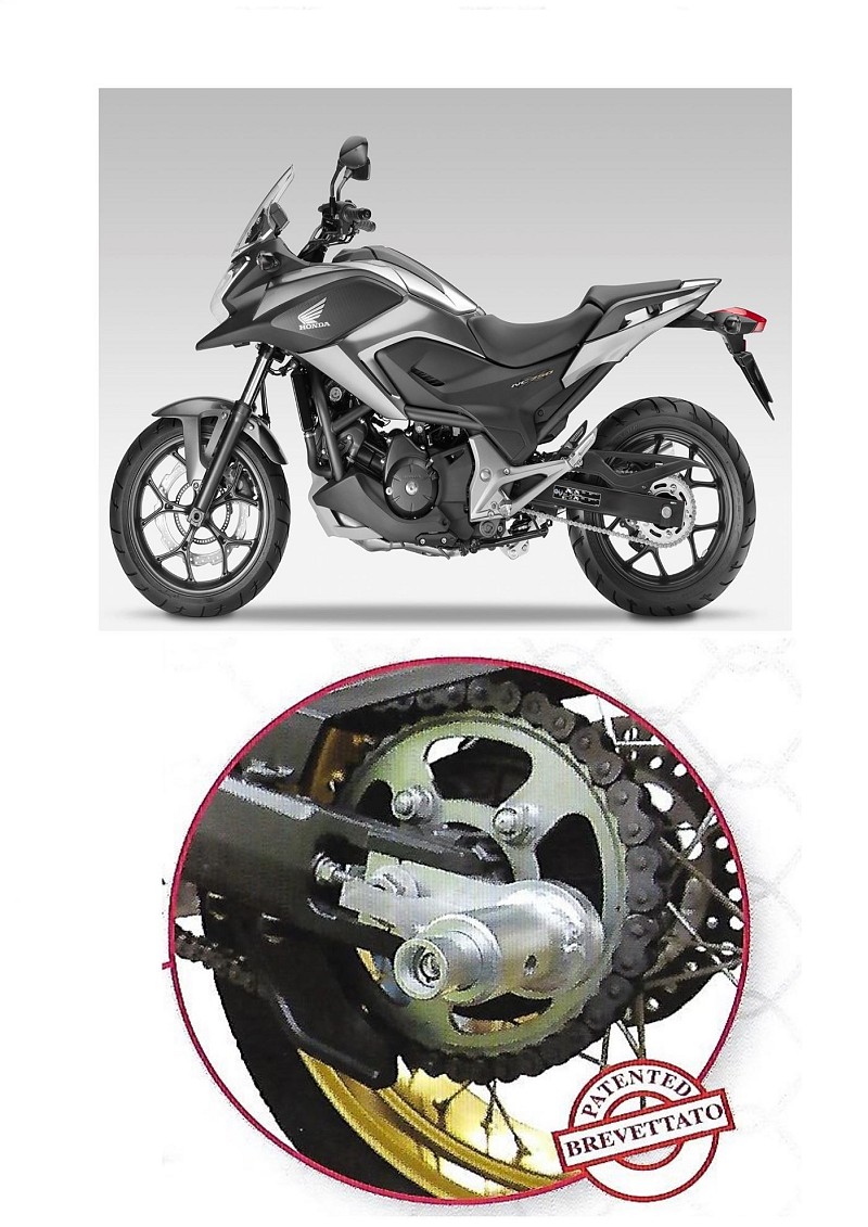 WHEEL & LOCK ΚΛΕΙΔΑΡΙΑ ΠΙΣΩ ΤΡΟΧΟΥ HONDA Africa Twin CRF 1000 L (2016 - 20)
