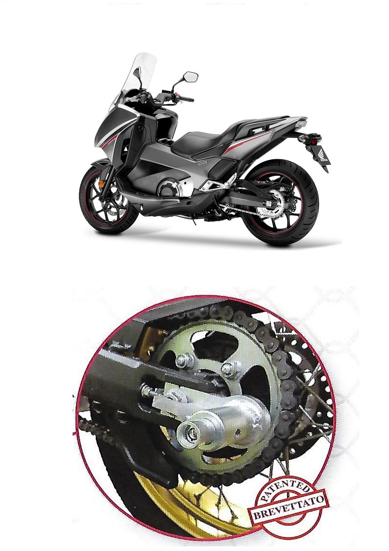 WHEEL & LOCK ΚΛΕΙΔΑΡΙΑ ΠΙΣΩ ΤΡΟΧΟΥ ΓΙΑ HONDA Integra 750 DCT ABS (2014 - 20)