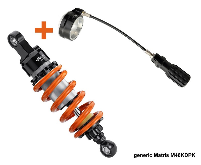 DUCATI SCRAMBLER 800 Caferacer 17/21 / SCRAMBLER 800 Urban Motard 22 - M46KD - (57/150/105) - adj.R-L-P (standard preload by ring / TM2 tool included)