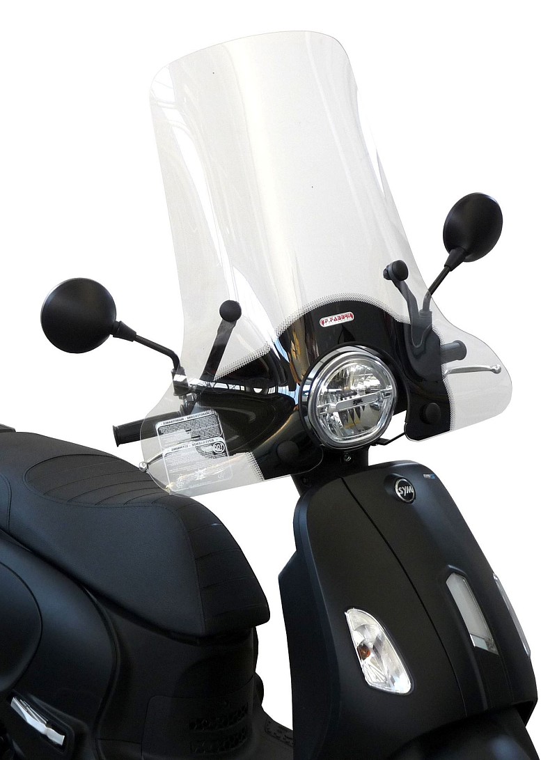 FABBRI Ανεμοθώρακας-Ζελατίνα SYM FIDDLE 50-125 EURO5 (2020-2021) EXCLUSIVE (3360/E-X)