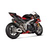 Track Day Link Pipe/Collector (Titanium) Tuono V4 21-23