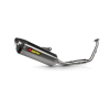 AKRAPOVIC ΕΞΑΤΜΙΣΗ YAMAHA YZF 125R 21-26 / ΜΤ 125 21-26 / YZF R25 21-26 RACING STREET LEGAL