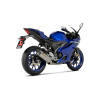 AKRAPOVIC ΕΞΑΤΜΙΣΗ YAMAHA YZF 125R 21-26 / ΜΤ 125 21-26 / YZF R25 21-26 RACING STREET LEGAL