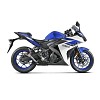 Τελικό street legal Round τιτανίου YZF R25 14-23/R3 15-21/MT-03 16-21