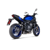 AKRAPOVIC ΕΞΑΤΜΙΣΗ YAMAHA MT-07 21-26 / FZ-07 21-26 RACING STREET LEGAL