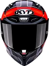HELMET KYT R1R CARBON ACCELERATOR RED /E06 (S) - KYT