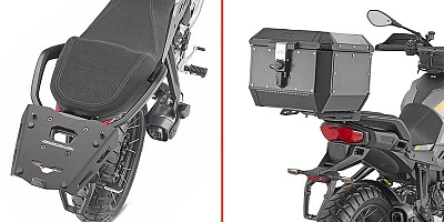SPECIFIC RACK MOTO GUZZI STELVIO (2024) (KRA8208) - KAPPA