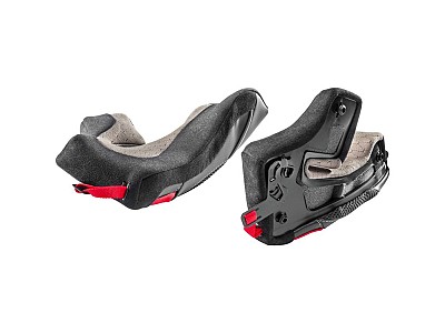 SP.CHEEK PADS.STEADYFIT.L.25 MM.GREY-BLACK.NCOM.X903/ULTRA/552ULTRA - NOLAN