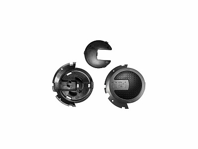 SP.COVERS.DARK INOX FLAT-BLACK.N21VISOR.VISOR - NOLAN