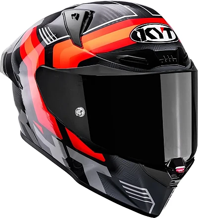 HELMET KYT R1R CARBON ACCELERATOR RED /E06 (2XL) - KYT