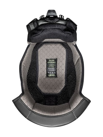 SP.INTERIOR.RACING.XL.GREY-BLACK.CARBON FITTING.X903/ULTRA/552ULTRA - NOLAN