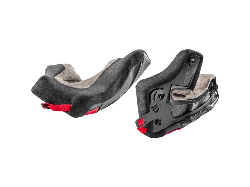 SP.CHEEK PADS.STEADYFIT.XL-XXL-XXXL.25 MM.GREY-BLACK.STD XXL- NCOM.X903/ULTRA/552ULTRA - NOLAN