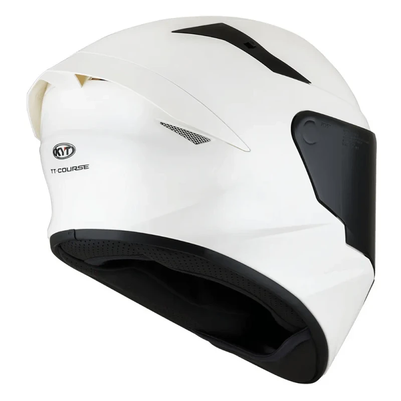 HELMET TT-REVO PLAIN WHITE /E06 (M) - KYT