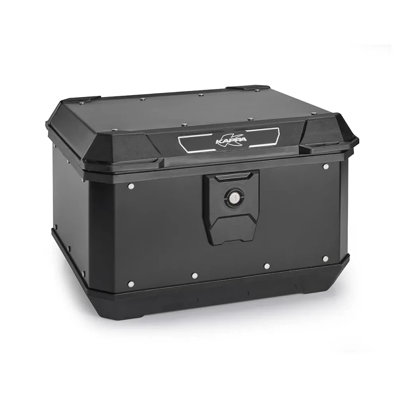 BLACK ALUMINIUM MONOLOCK TOPCASE 40LT (KMX400B) - KAPPA