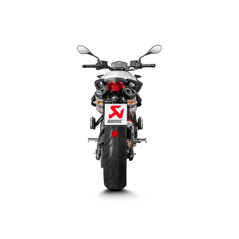 (2) Τελικα street legal Oval τιτανίου Shiver 900 17-20