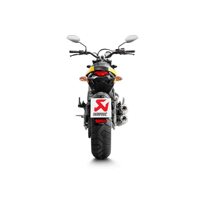 (2) Τελικα open Round Black Monster 797 17-20/Scrambler Café Racer 17-20/Scrambler Icon /   15-20