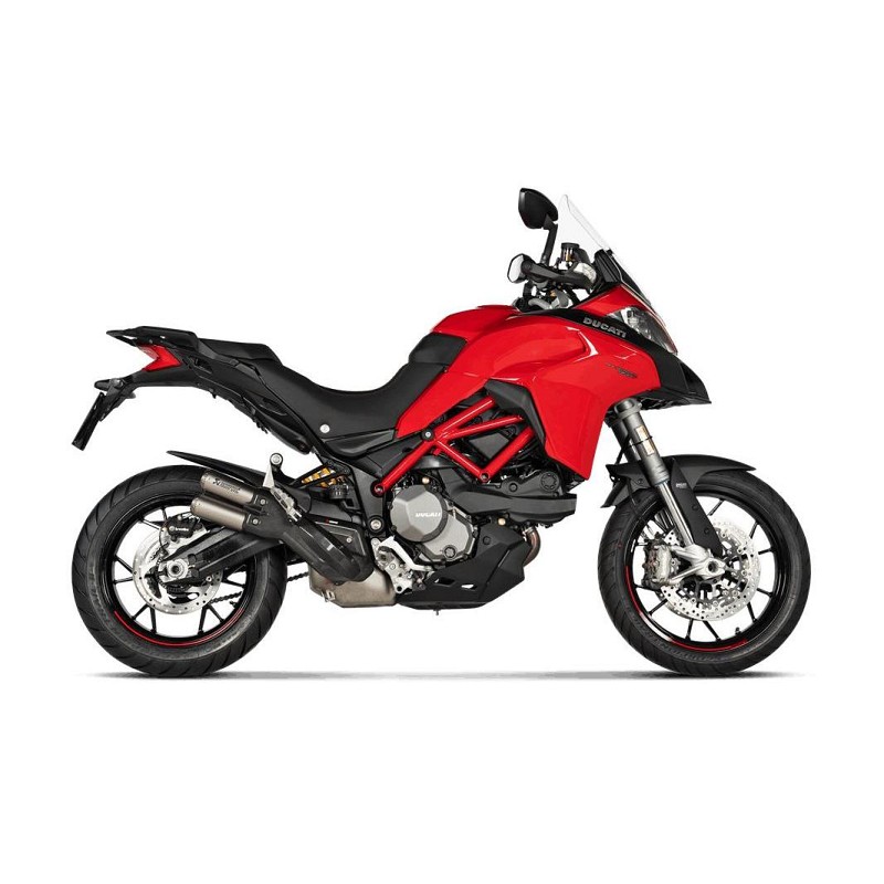 (2) Τελικα open Round τιτανίου Multistrada 950 / 950 S / V2 / V2S 21-23