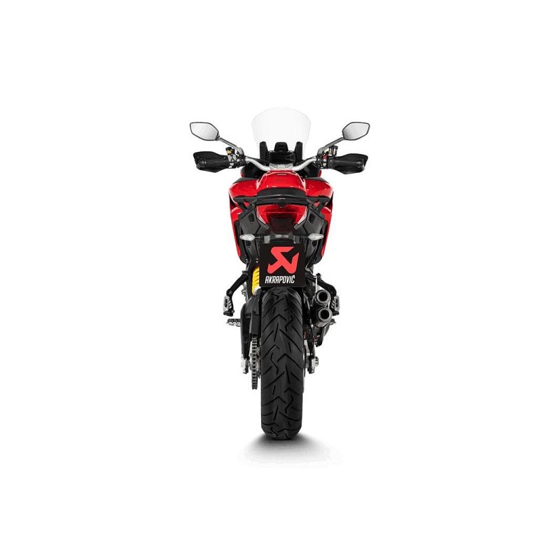 (2) Τελικα open Round τιτανίου Multistrada 950 / 950 S / V2 / V2S 21-23