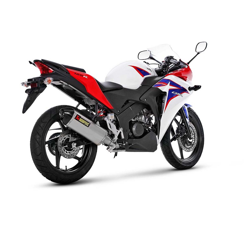AKRAPOVIC ΕΞΑΤΜΙΣΗ HONDA CBR 125 R /CBR 150 R 11-16 RACING STREET LEGAL