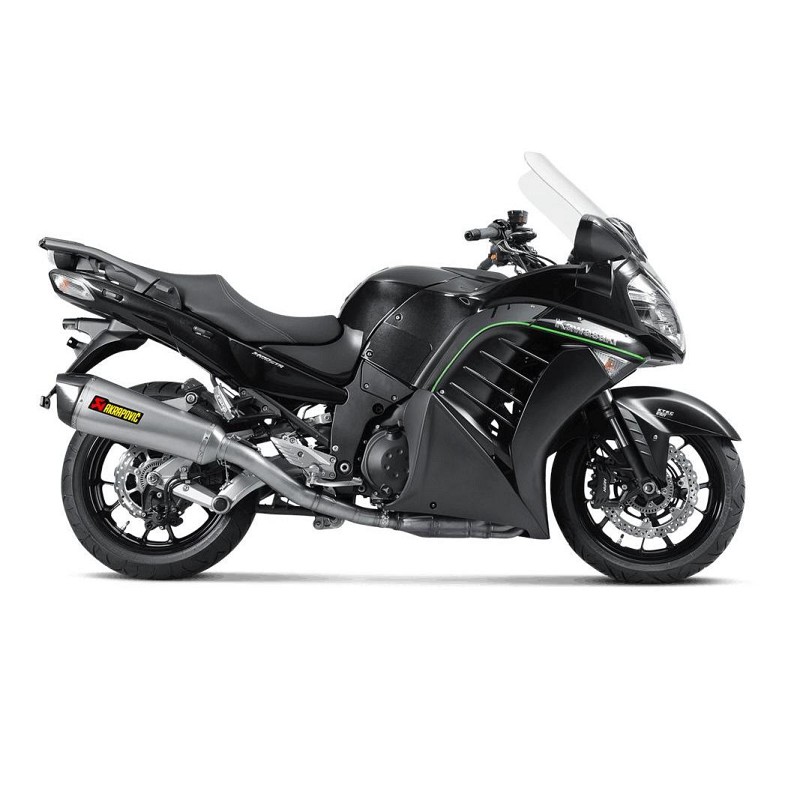 Τελικό street legal Hexagonal τιτανίου GTR 1400 08-17/Concours 14 08-17