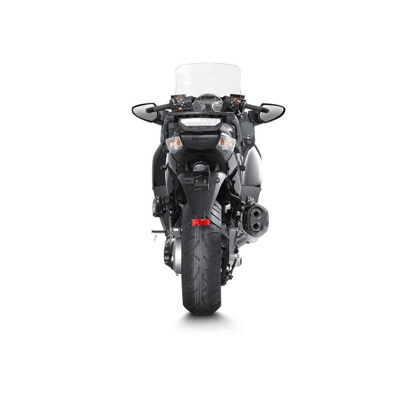 Τελικό street legal Hexagonal τιτανίου GTR 1400 08-17/Concours 14 08-17
