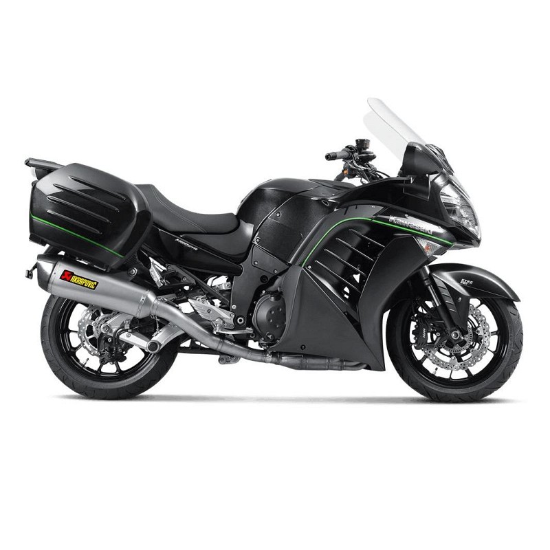 Τελικό street legal Hexagonal τιτανίου GTR 1400 08-17/Concours 14 08-17