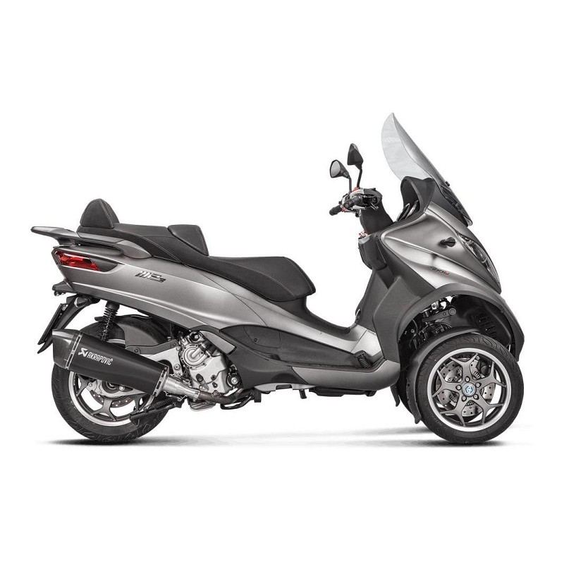 Τελικό street legal Conical Black (Δίμπουκο) MP3 500 / 500 LT  08-20