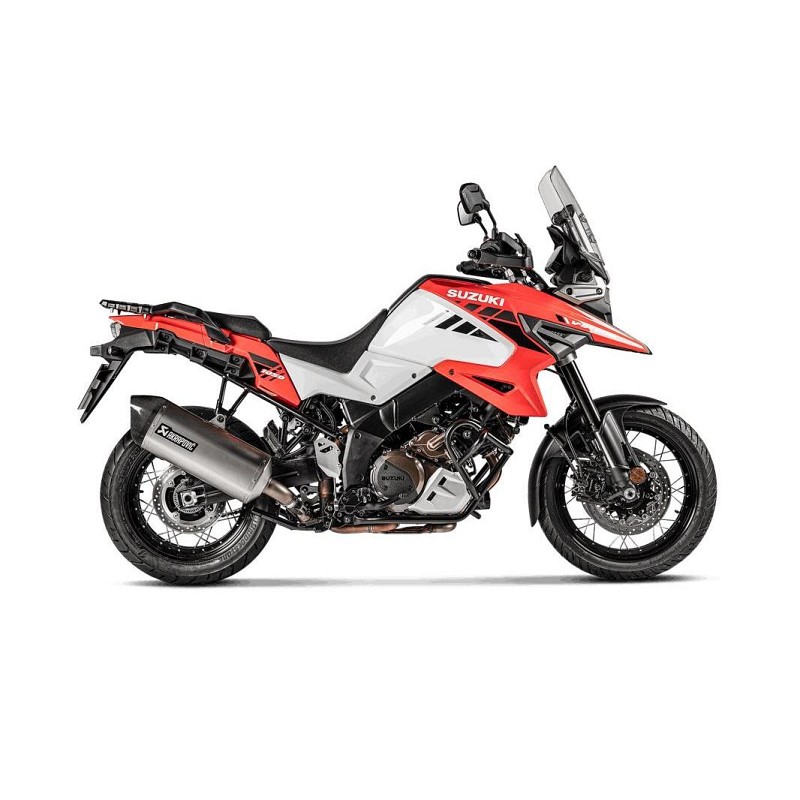 AKRAPOVIC ΕΞΑΤΜΙΣΗ SUZUKI DL 1000 V-Strom 1000 14-19 / DL 1050 V-Strom 20-24 STREET LEGAL