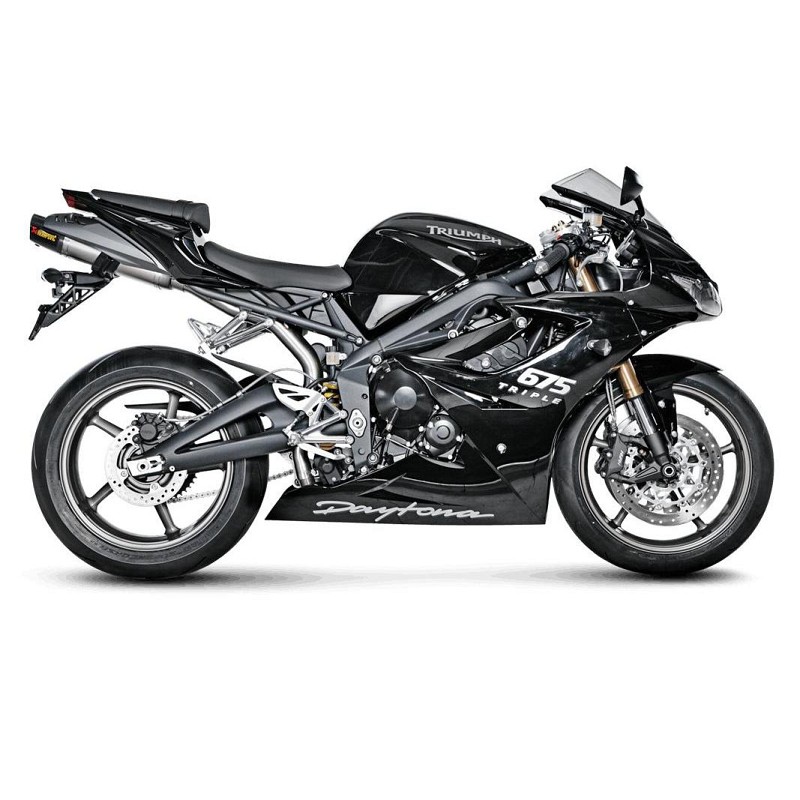 Τελικό street legal Hexagonal τιτανίου Daytona 675  06-12/Daytona 675 R 11-12