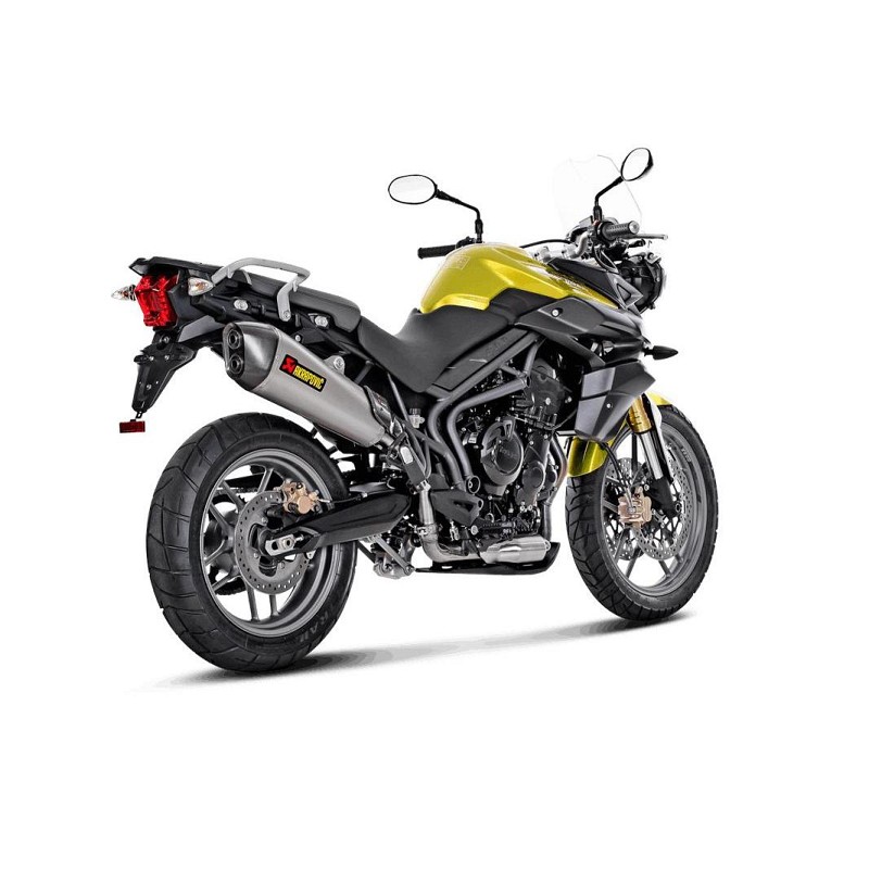 Τελικό street legal Hexagonal τιτανίου Tiger 800 XC / XCx / XR / XRx  11-16
