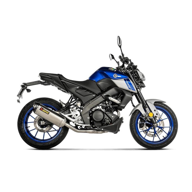 AKRAPOVIC ΕΞΑΤΜΙΣΗ YAMAHA YZF 125R 21-26 / ΜΤ 125 21-26 / YZF R25 21-26 RACING STREET LEGAL
