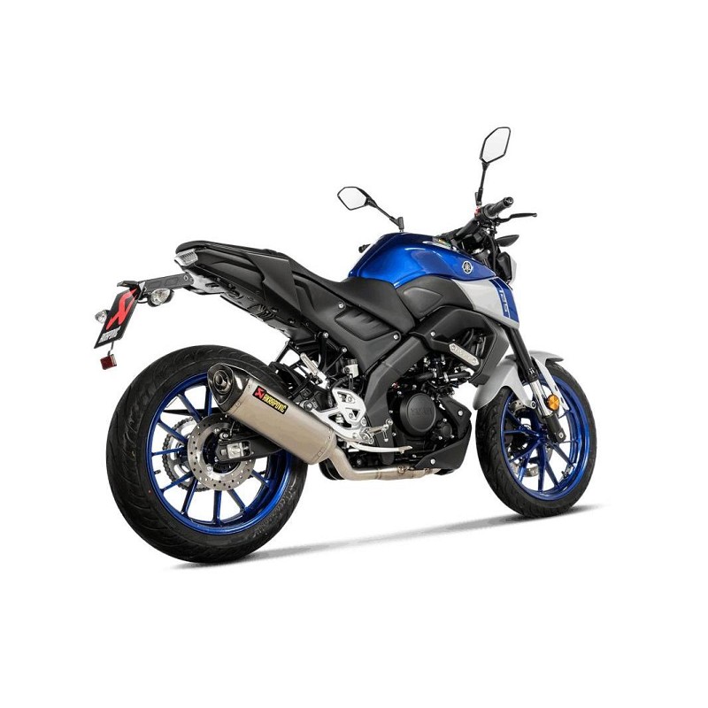 AKRAPOVIC ΕΞΑΤΜΙΣΗ YAMAHA YZF 125R 21-26 / ΜΤ 125 21-26 / YZF R25 21-26 RACING STREET LEGAL