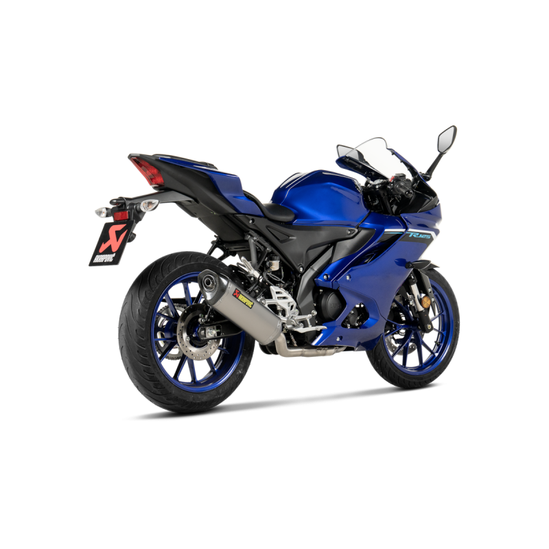 AKRAPOVIC ΕΞΑΤΜΙΣΗ YAMAHA YZF 125R 21-26 / ΜΤ 125 21-26 / YZF R25 21-26 RACING STREET LEGAL