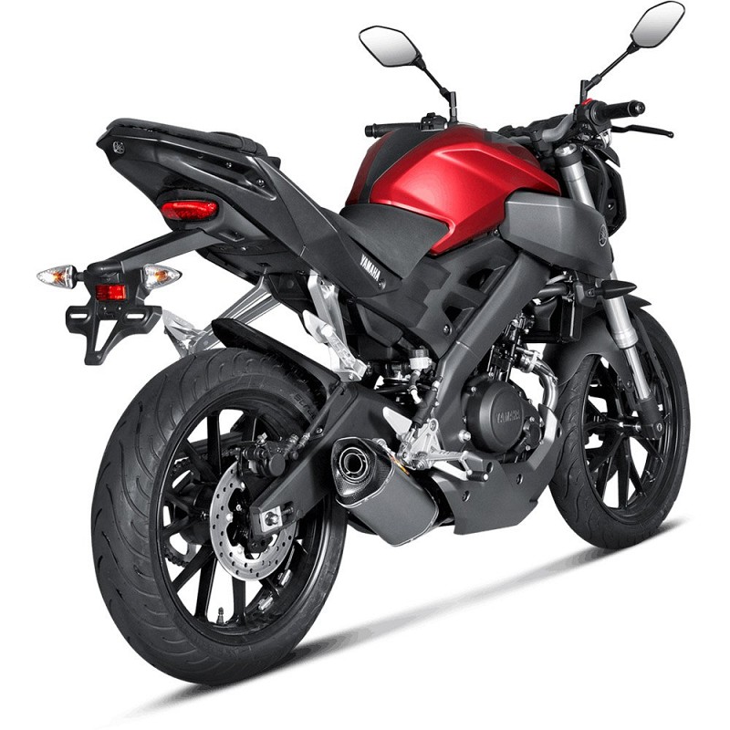 AKRAPOVIC ΕΞΑΤΜΙΣΗ YAMAHA ΥΖF 125 R 14-18 / ΜΤ-125 14-20 RACING STREET LEGAL