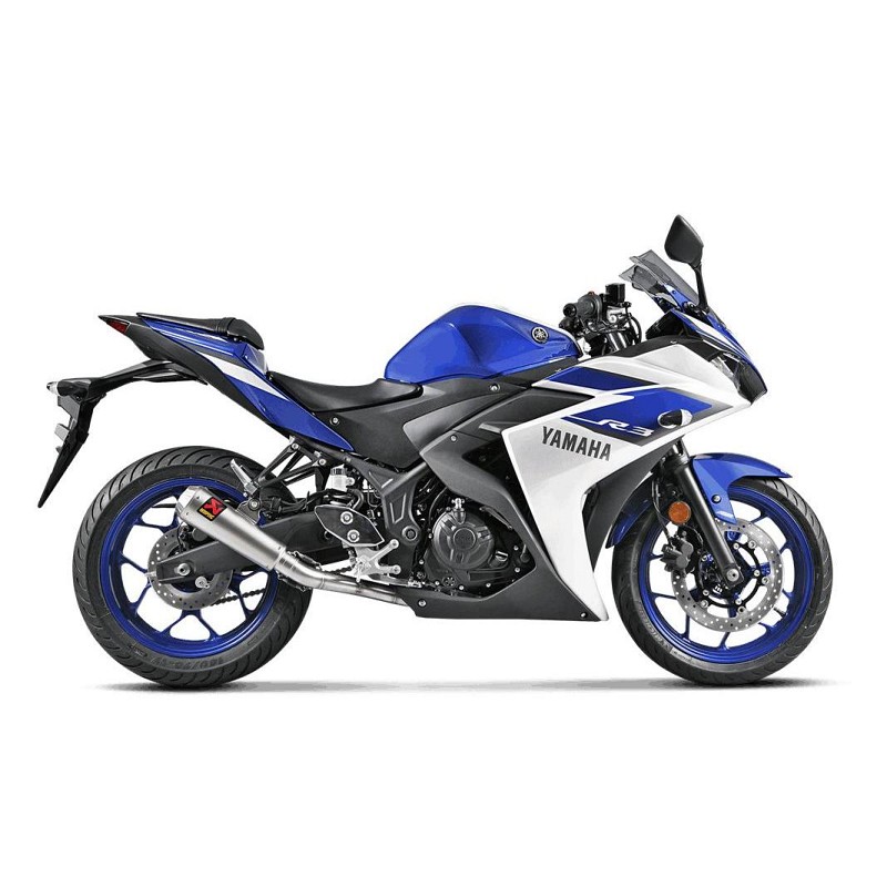 Full Racing street legal Round τιτανίου YZF R25 14-23/R3 15-21/MT-03 16-21