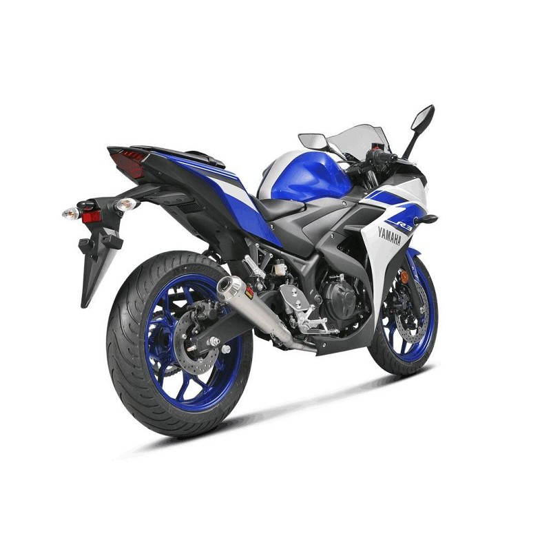 Full Racing street legal Round τιτανίου YZF R25 14-23/R3 15-21/MT-03 16-21
