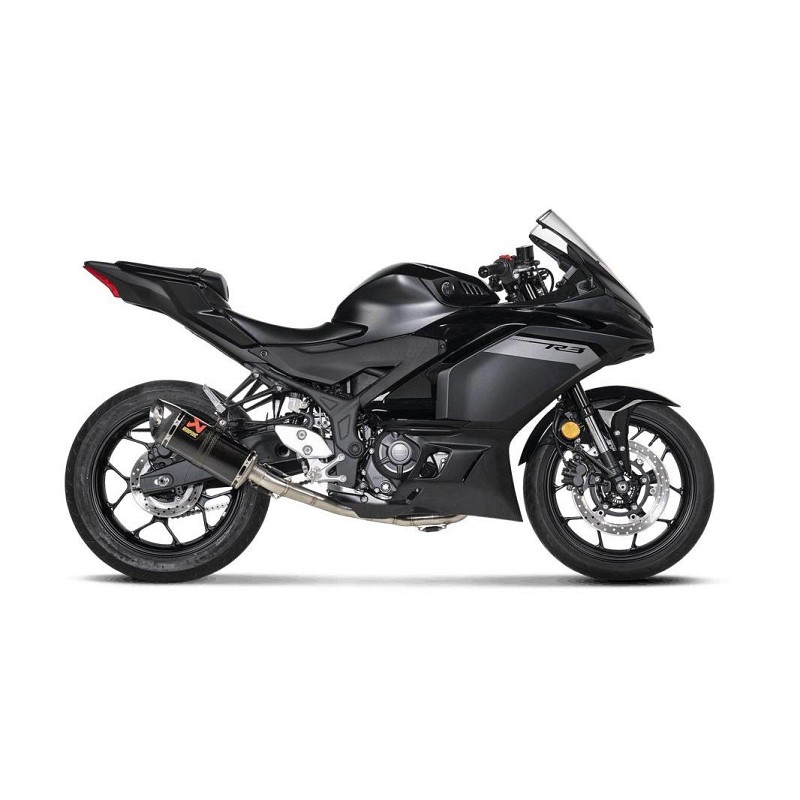 AKRAPOVIC ΕΞΑΤΜΙΣΗ YAMAHA MT-03 15-26 / YZF R3 15-26 / YZF-R25 14-24 RACING OPEN