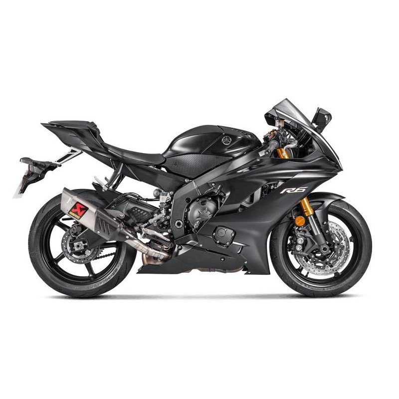 Τελικό street legal New Type τιτανίου (17-23) YZF R6 06-21
