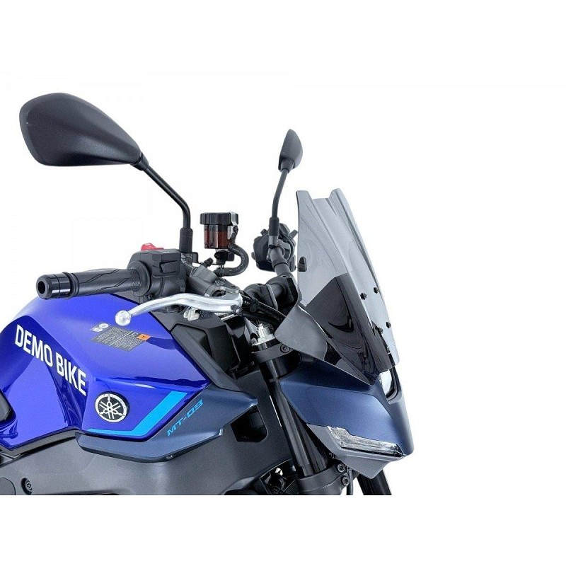 ΖΕΛΑΤΙΝΑ WRS Yamaha MT-09 24-26 DARK SMOKED και ΥΠΟΧΡΕΩΤΙΚΗ ΒΑΣΗ ΣΤΗΡΙΞΗΣ
