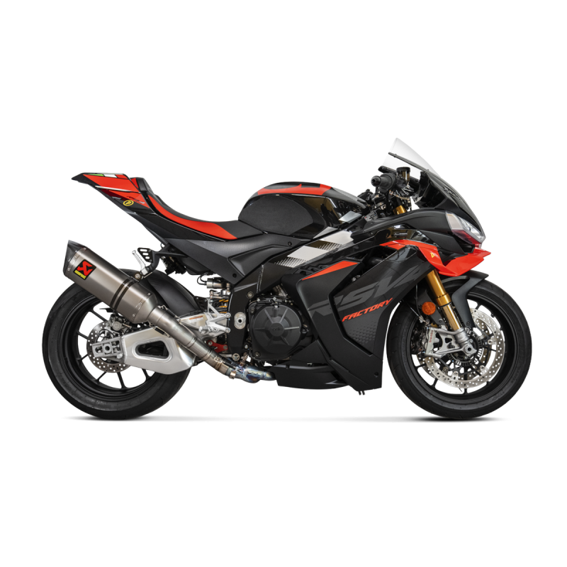 AKRAPOVIC ΕΞΑΤΜΙΣΗ APRILIA RSV4  / Tuono V4 21-26 Slip-On Line